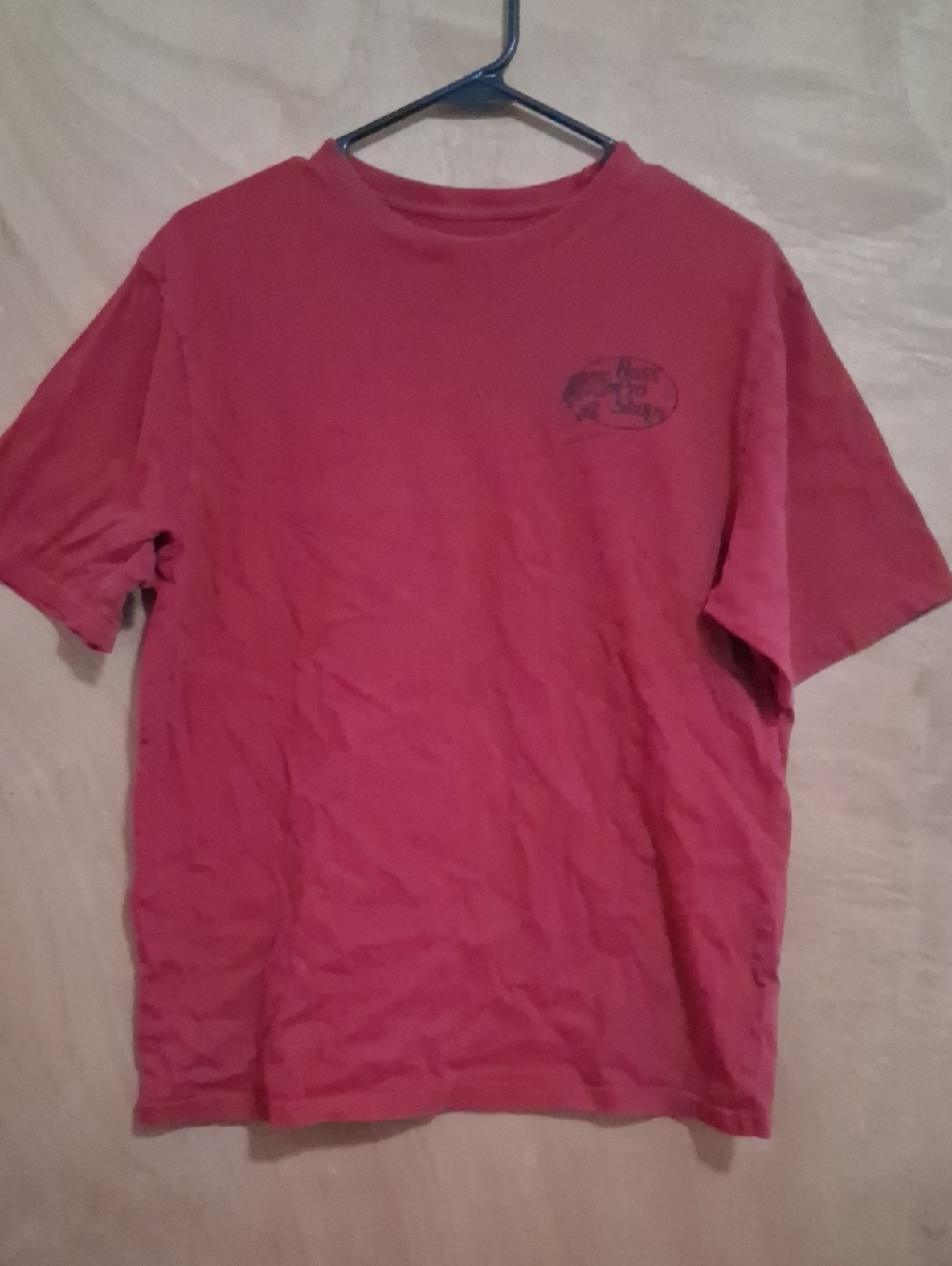 Basic Red Crewneck T‑Shirt
